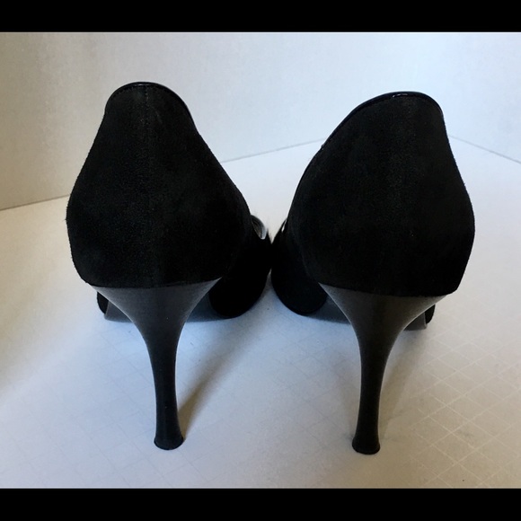 HALF PRICE SALE - Beverly Feldman Peek Toe Pumps - Picture 4 of 6